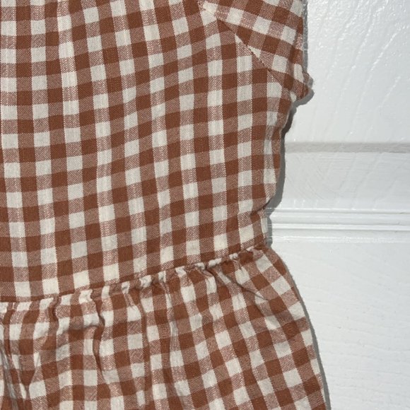 Old Navy Plaid Baby Romper NWT - Picture 3 of 6